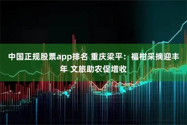 中国正规股票app排名 重庆梁平：福柑采摘迎丰年 文旅助农促增收